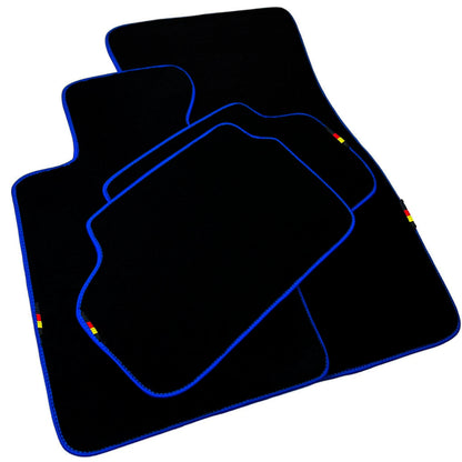 AutoWin Black Floor Mats for BMW 6 Series E24 Coupe (1976-1989)