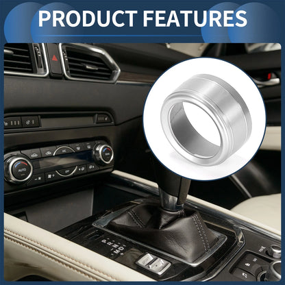 Media Switch Knob Cover Ring 3 x Pcs for Mazda 3 Touring (2017-2018)