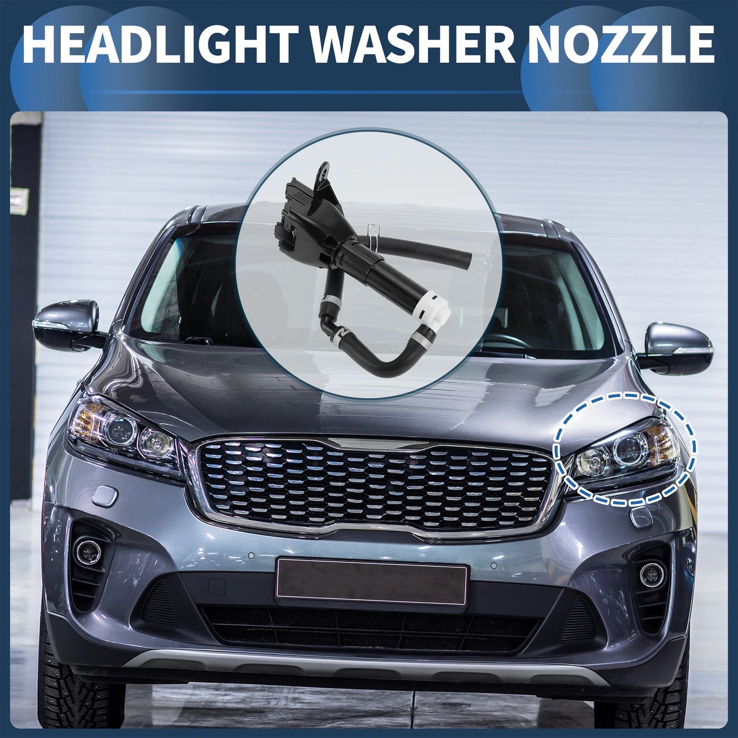 Headlight Washer Nozzle for Mitsubishi Outlander (2003-2023)