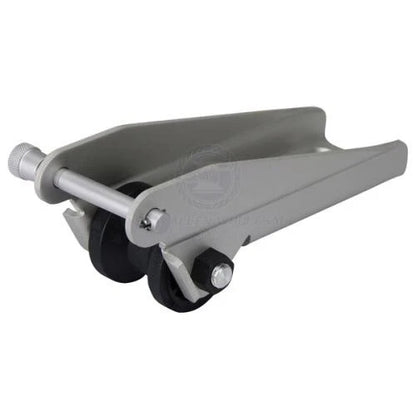 Boat Bow Roller Alloy, Bolt-On with Pin for Various Models 100mm Anodised