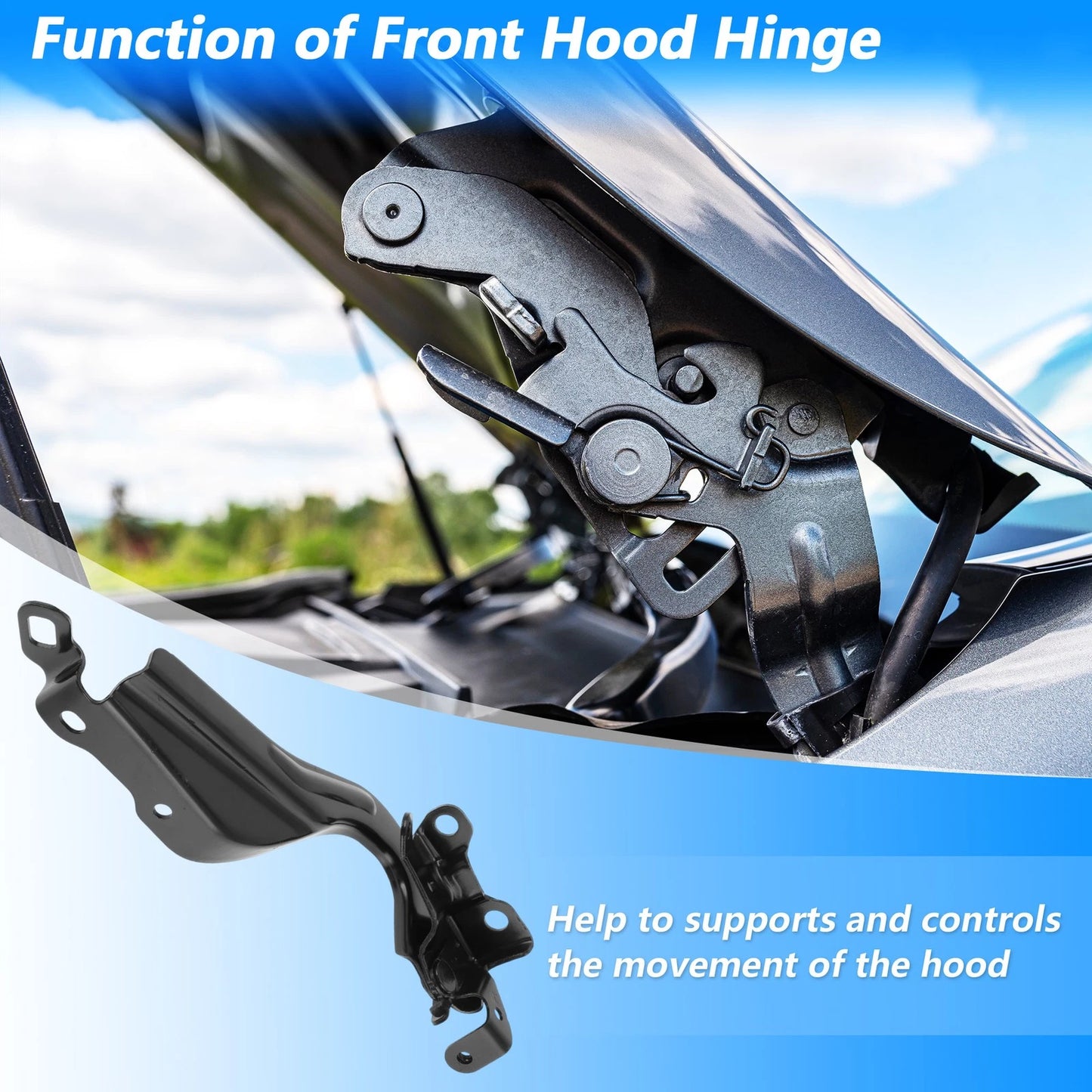 Hood Hinge for Subaru XV Crosstrek Impreza (2012-2023)