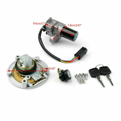Ignition Lock Fuel Gas Cap Key Set for Ducati 848 1098 1198 Monster 1200 (2007-2018)