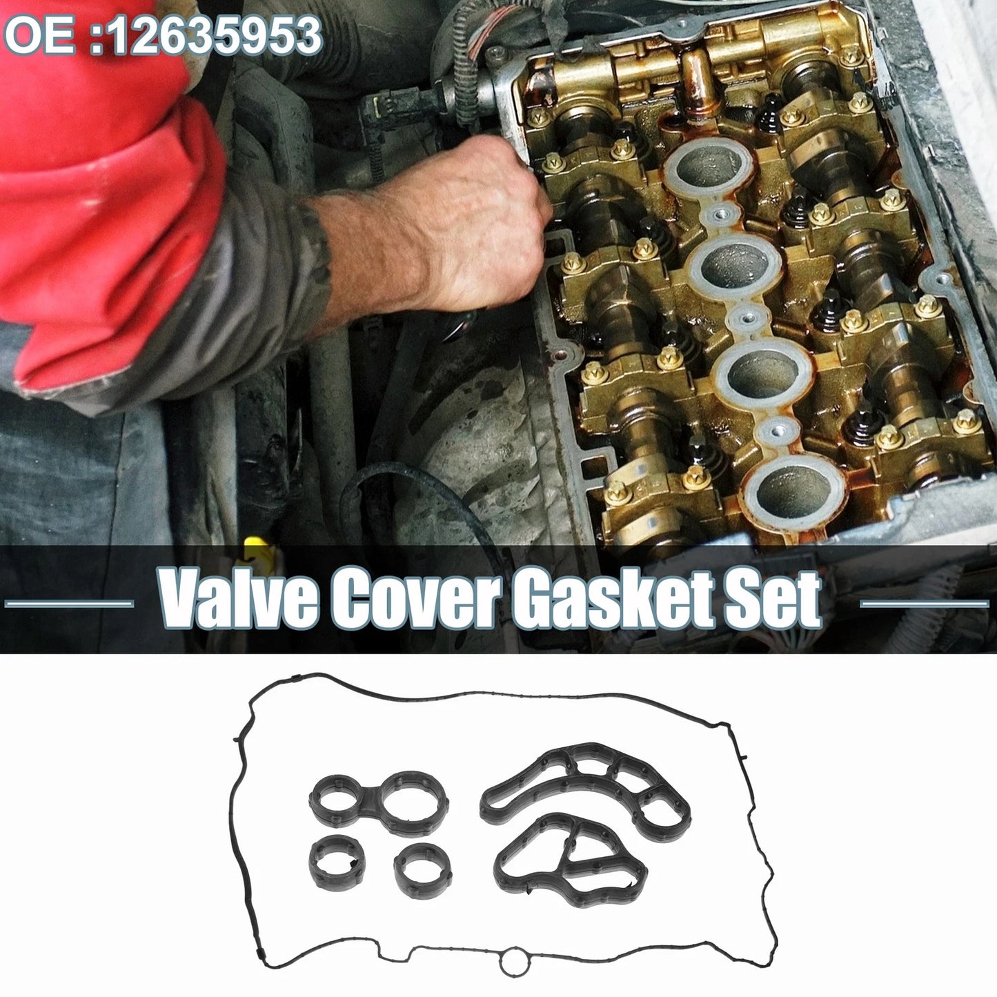 Valve Cover Gasket Set for Chevrolet Blazer (2019-2022)