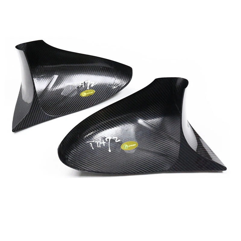 DRY Carbon Fiber Adhesive Mirror Shell For IS250 IS300 IS350 2014-20 IS200t 2016