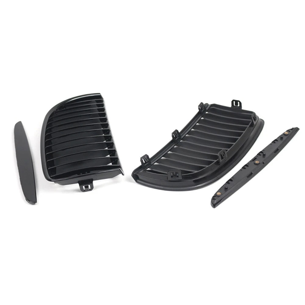 Gloss Black Car Grille for BMW 3 Series E90 E91 (2005–2008)