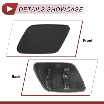 Bumper Trim Nozzle Cover for BMW X5 (2007-2013) Black