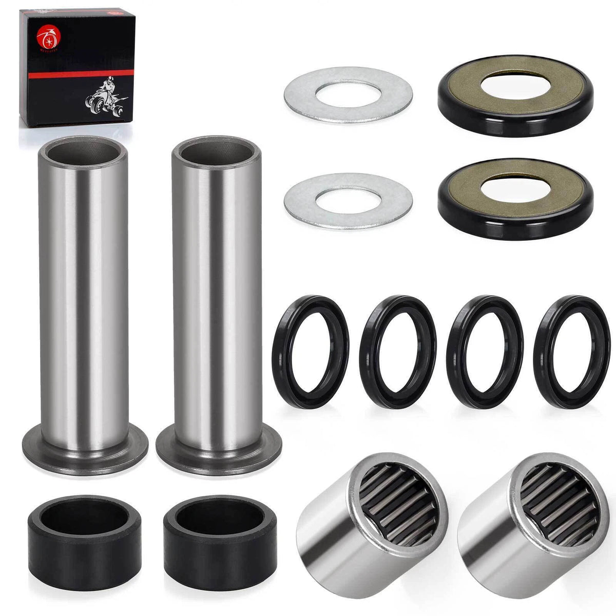 Rear Swing Arm Bearing Seal Bushing Rebuild for Arctic Cat DVX 400 (2004–2008)