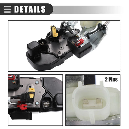 Front Right Car Door Latch Lock Actuator for Dodge Challenger (2011 - 2014)