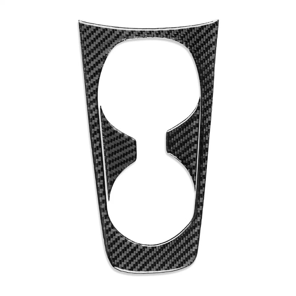 Carbon Fiber Front Water Cup Holder Trim for Chevrolet Camaro (2010-2015)