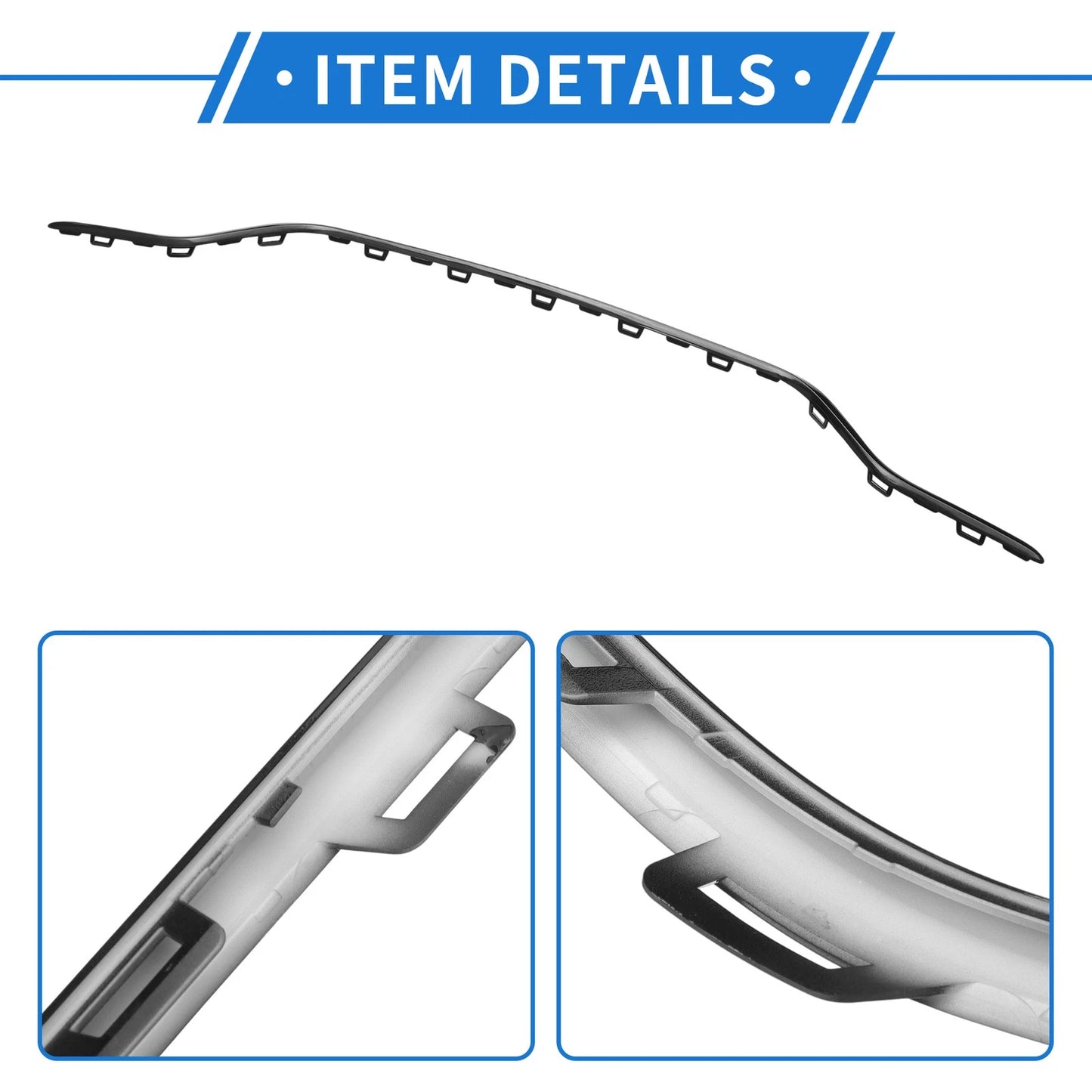 Rear Lower Center Bumper Grille Trim for Mercedes-Benz W177 (2019-2022)