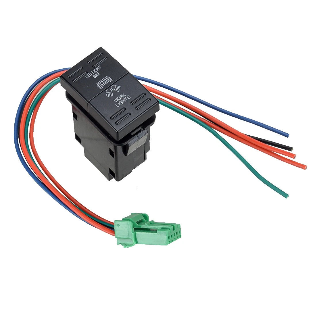 LED Work Light & Dual Push Button Switch for Ranger PX (2011-2021)