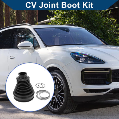 Outer CV Joint Boot Kit w/ Clamps for Porsche Cayenne (2011-2018)