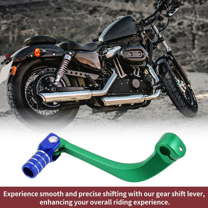 Folding Shifter Lever for Honda CRF110F 2013-2018 Green & Blue
