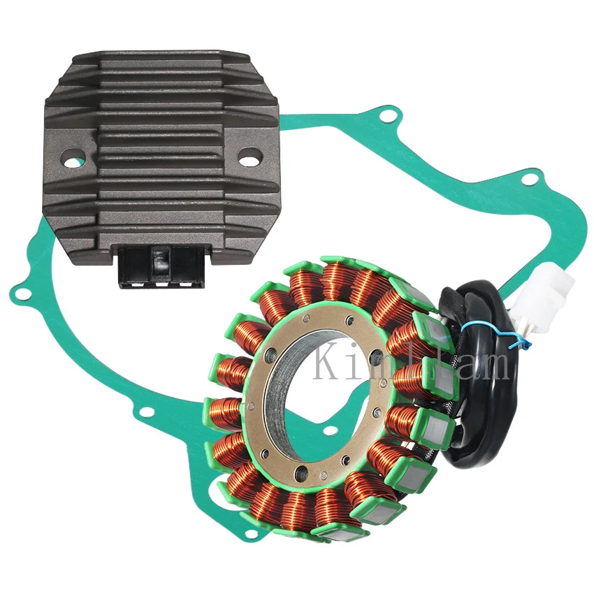 Stator Coil, Regulator, Gasket for Yamaha XVS650, XVS400 (1997-1999)