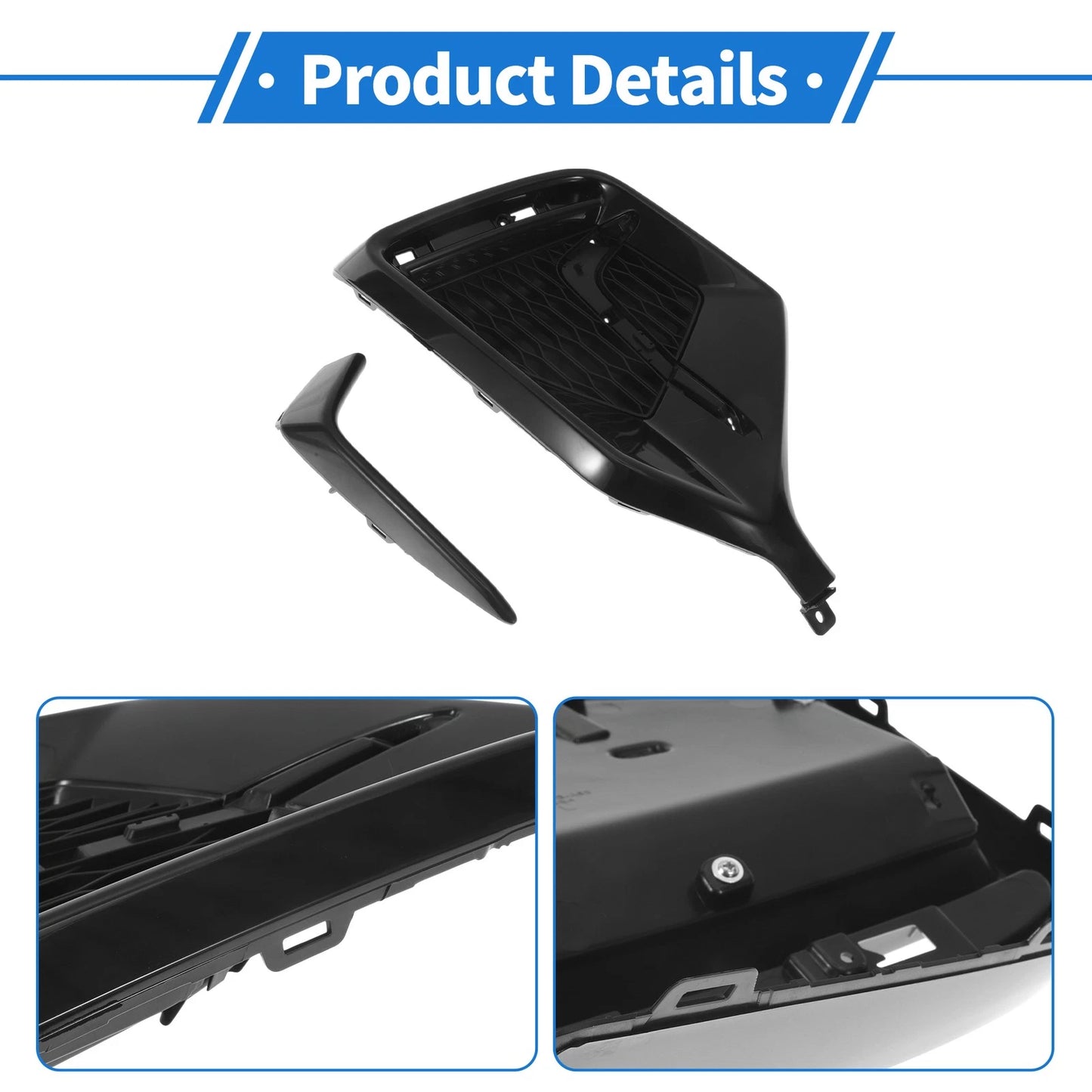 Rear Left Fog Light Grill for Honda Civic Hatchback (2020-2021)