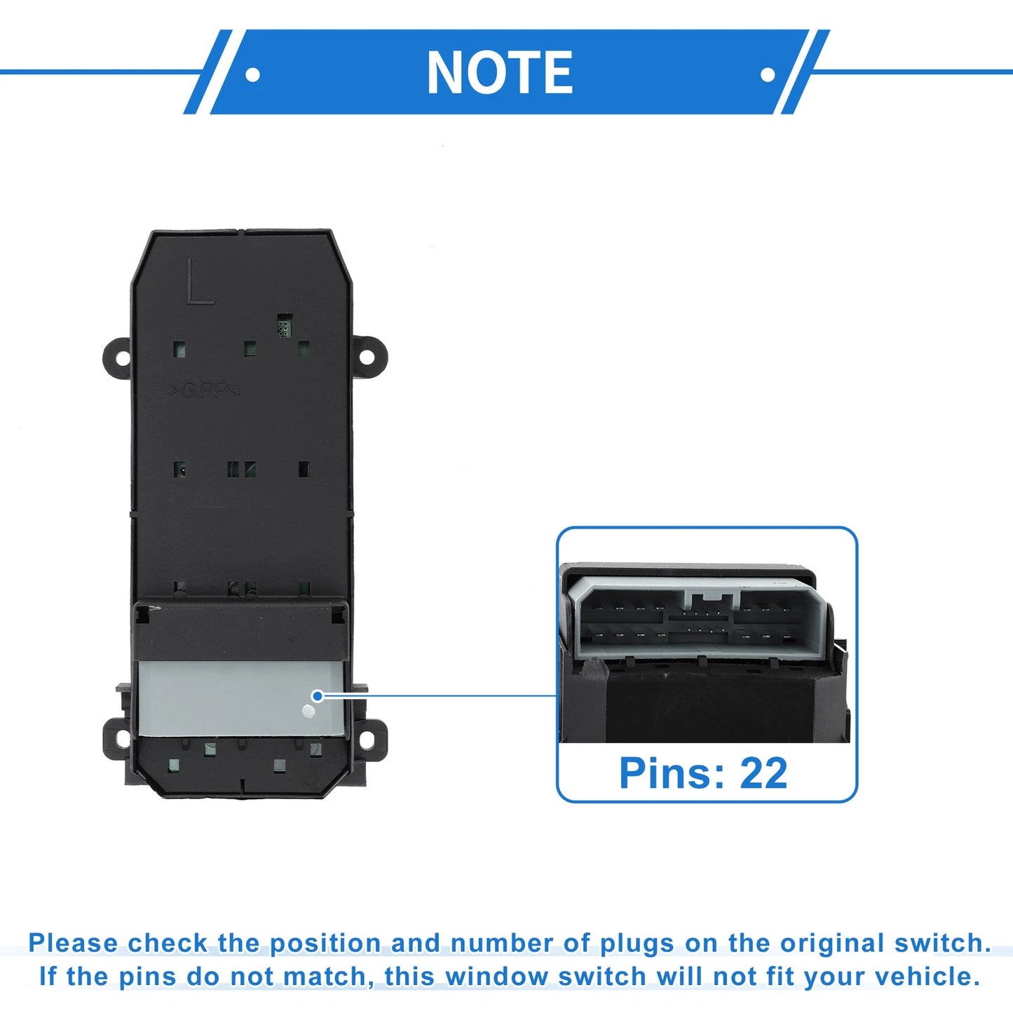 Power Window Switch for Honda City Civic (2006)