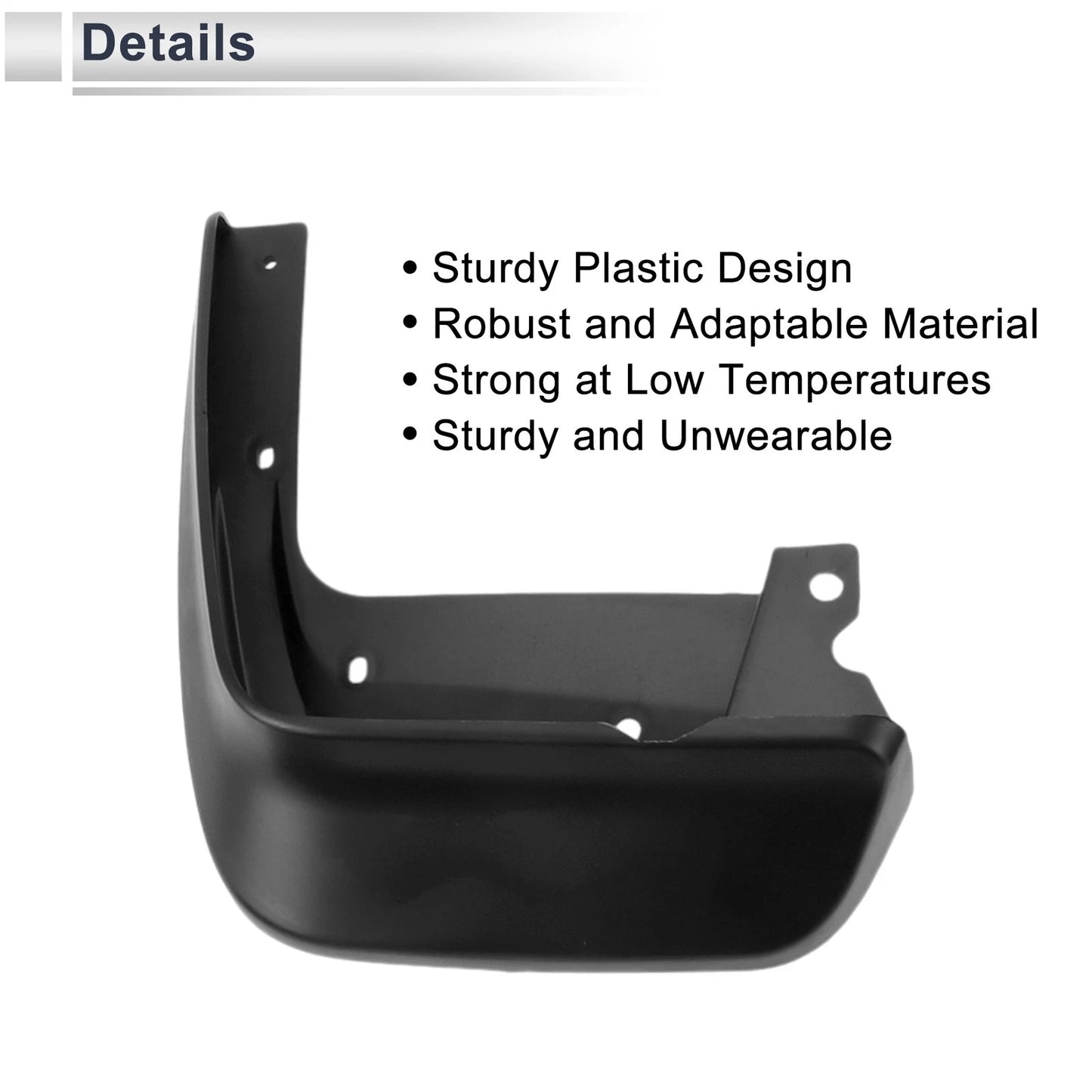 Mud Flaps Splash Guards 1x Mud Guards for Acura TL (2012-2016)