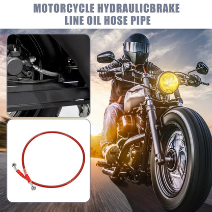 Brake Line Hydraulic 80cm 10mm ID Red for Motorcycle