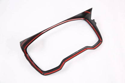 Carbon Fiber Dashboard Panel Frame Cover Trim for Toyota Corolla Cross (2020-2023)
