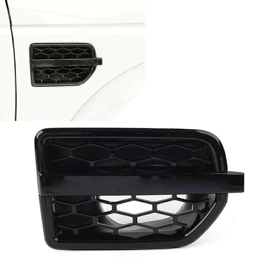 Black Right Front Grille Air Intake Vent for Land Rover LR4 (2010-2016)