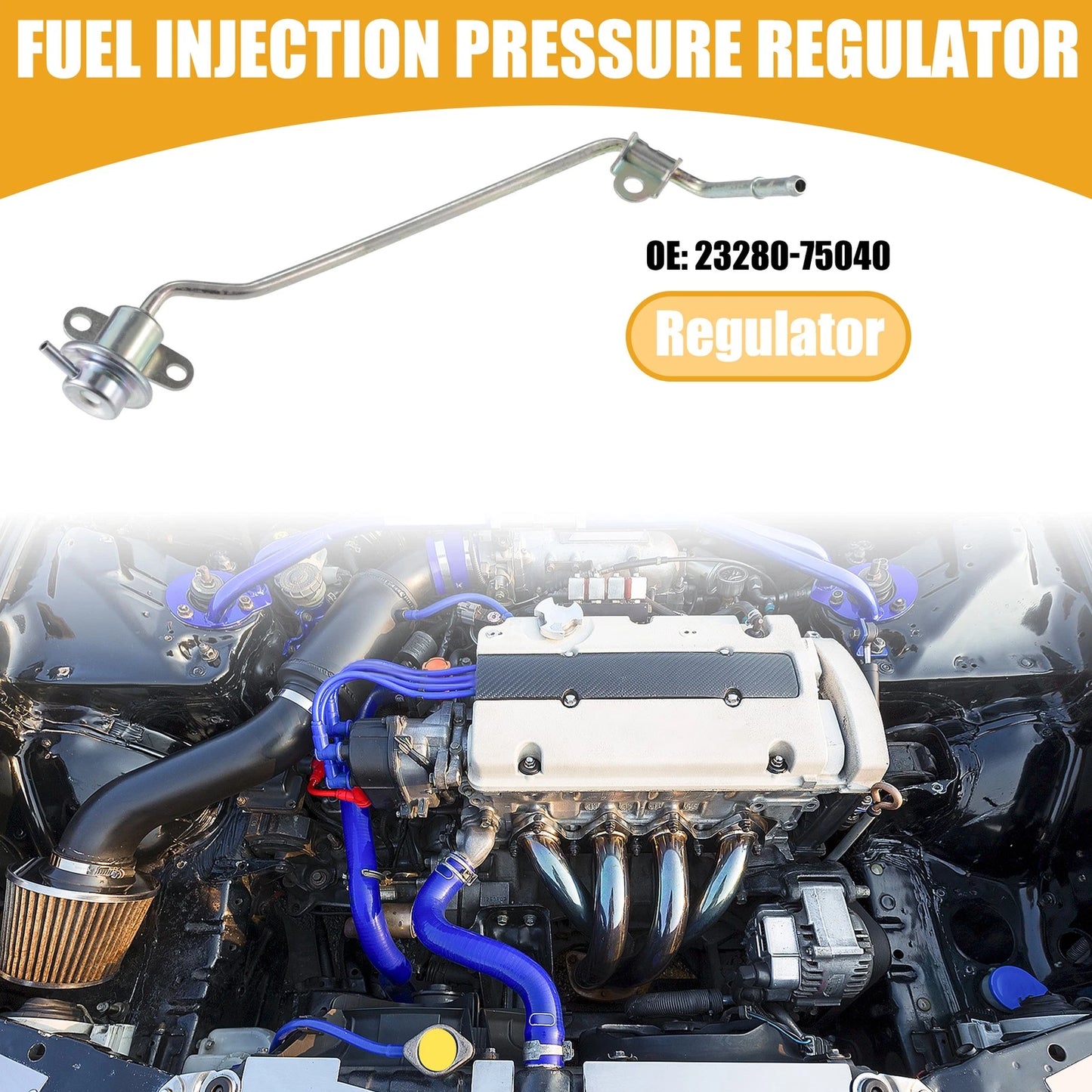 Fuel Injection Pressure Regulator for Toyota Innova, Hilux (2004-2023)