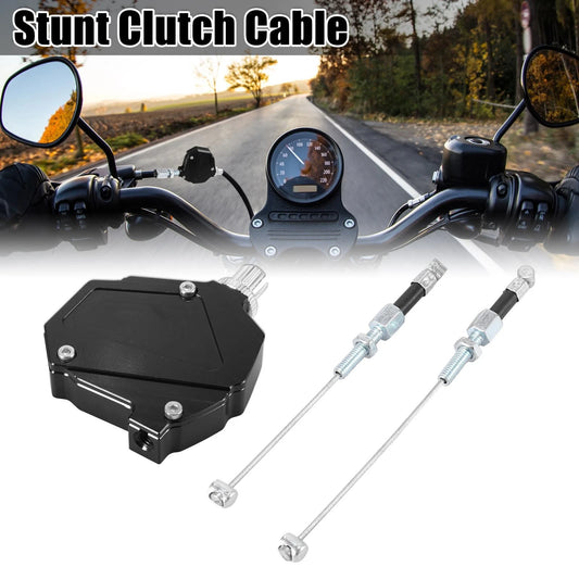 Motorcycle Stunt Pull Clutch Cable Easy Pull Economizer System for Motorcycle