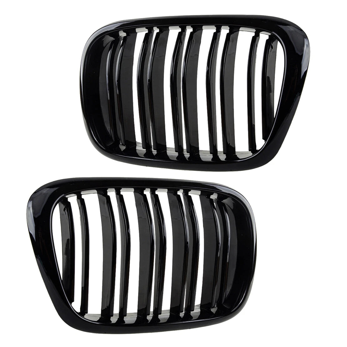 Gloss Black Front Bumper Grille for BMW 5 Series E39 Sedan M5 (1996-2003)