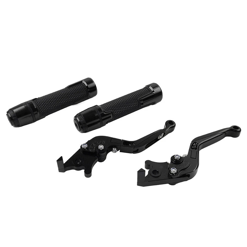 Black Extendable Brake Clutch Levers for Honda CBR125R CBR150R (2004-2023)