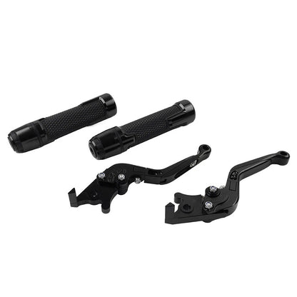 Black Extendable Brake Clutch Levers for Honda CBR125R CBR150R (2004-2023)