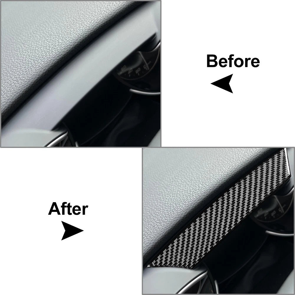Speedometer Cover Trim for Alfa Romeo Giulia (2017-2021) Black