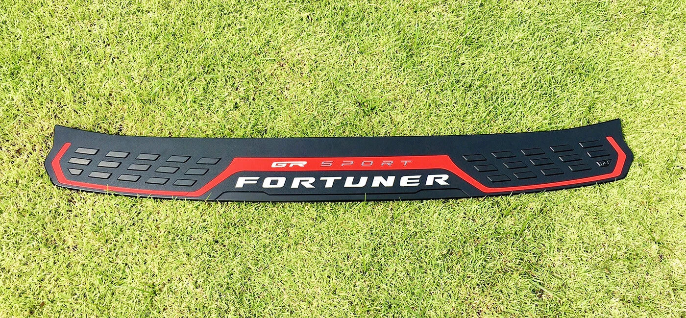 GR Sport Rear Bumper Step Door Scuff Plate Cover for Toyota Fortuner (2015-2022)