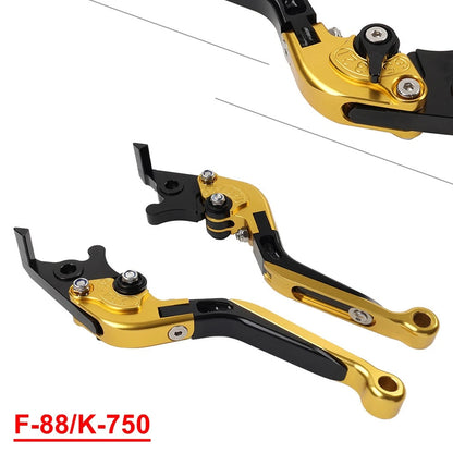 CNC Folding Extendable Brake Clutch Levers for Kawasaki Z900RS ZX6R ZX636 (2018-2022)