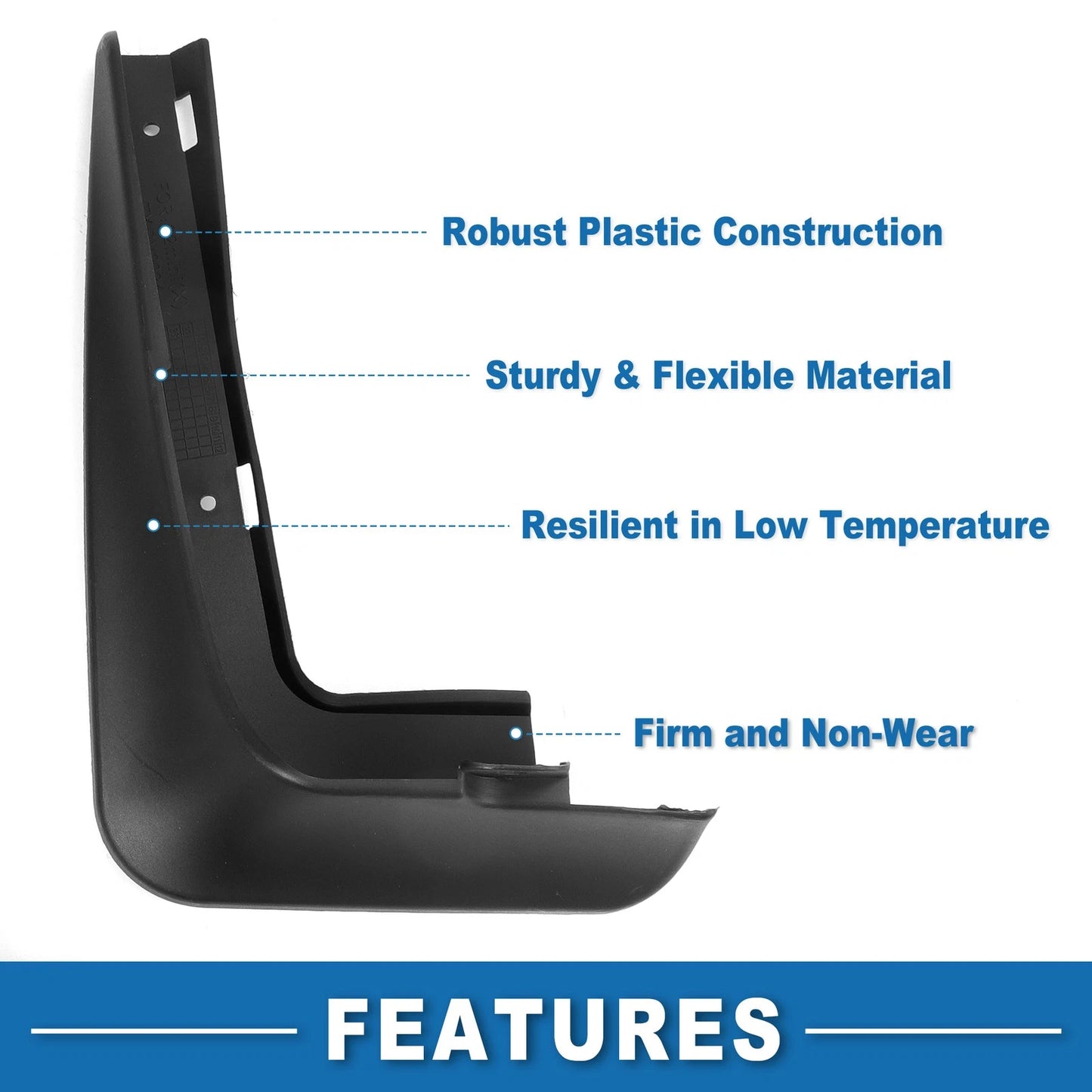 Mud Flap Splash Guards for Mini Clubman F54 (2015-2023)