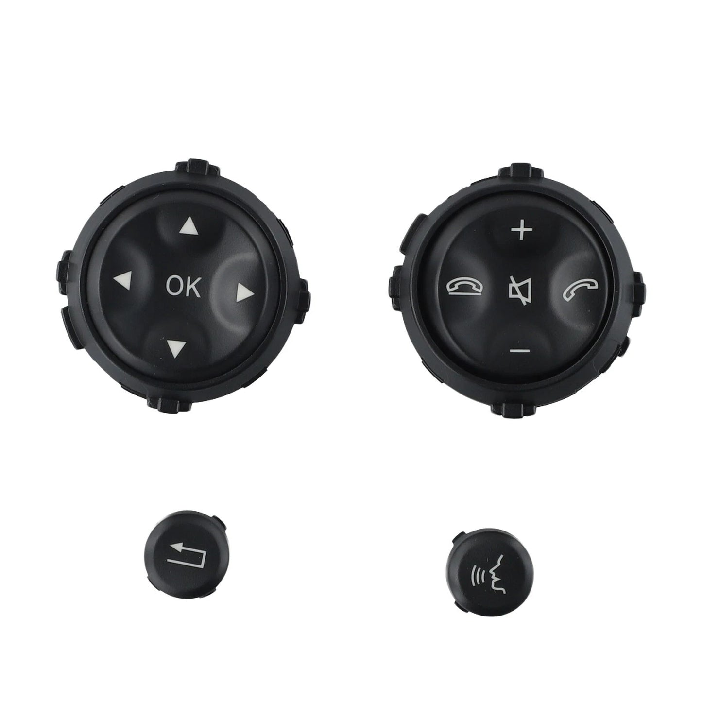 4pcs/set R&L Steering Wheel Switch Button for Mercedes W221 (2006–2009)