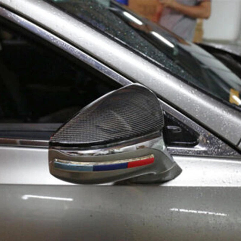 Carbon Fiber Black Mirror Cover Caps for 2021-Up Lexus IS300 IS350 IS500
