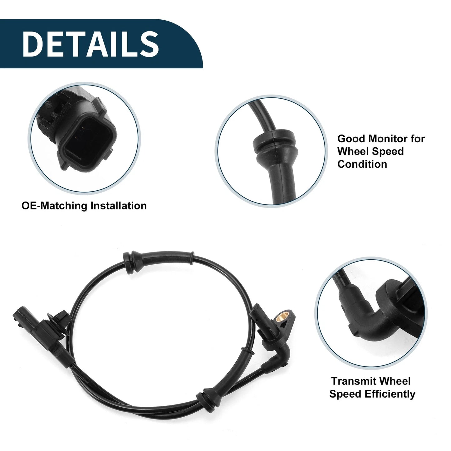 ABS Wheel Speed Sensor for Nissan Versa (2012-2019)