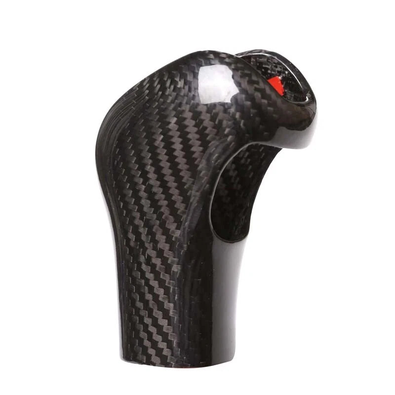 Real Carbon Fiber Gear Shift Knob Cover Kit for Porsche Cayenne 958 2011-2017