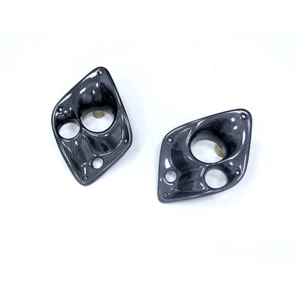 Real Carbon Fiber Front Fog Light Trim for Mini Cooper S Hatchback R53 02-06