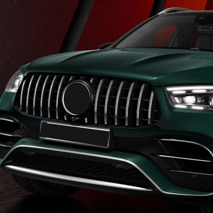 Chrome & Black Front Grill for Mercedes Benz W167 GLE350 GLE53 (2019-2023)