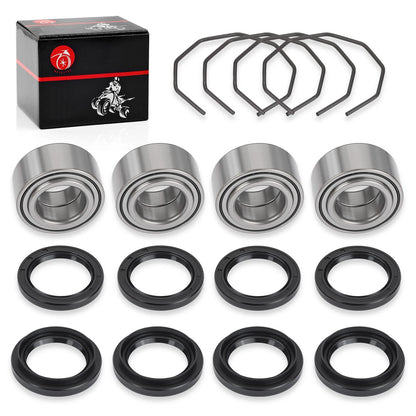 Front Rear Wheel Hub Bearings & Seal Kit for Arctic Cat