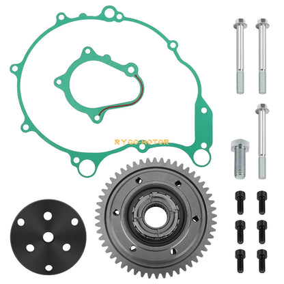 Starter Clutch One-Way Bearing Gear Flywheel Puller Kit for Yamaha Raptor 660R