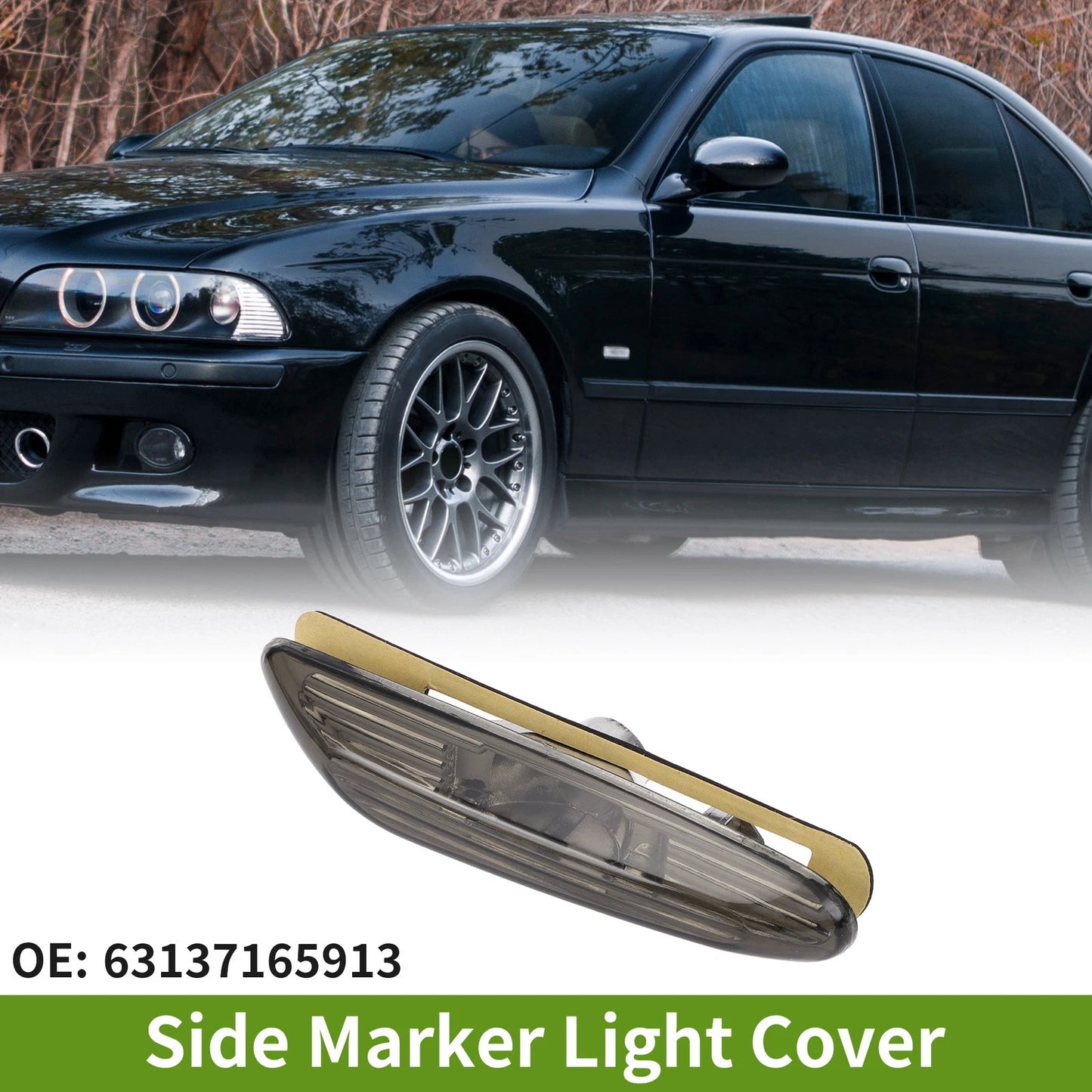 Left Side Marker Light Cover for BMW 3 Series (2002-2005)