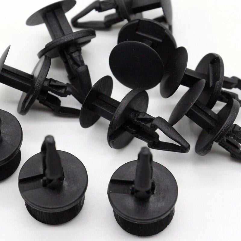 20 x Black Nylon Push Retainer Clips for GMC Chevrolet Cadillac Buick