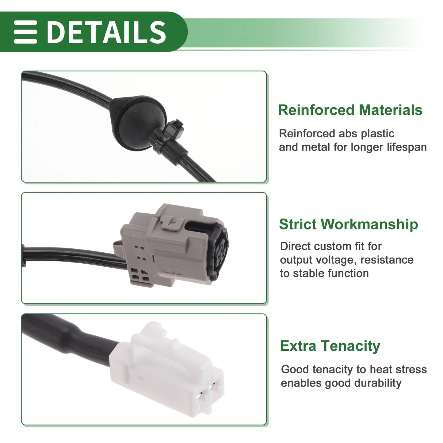 ABS Wheel Speed Sensor Rear Left for Toyota RAV4 (2013–2018)