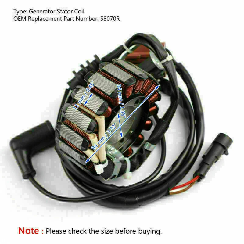 Stator for Aprilia Atlantic SR Sport City Scarabeo 125-300 (2001-2015)