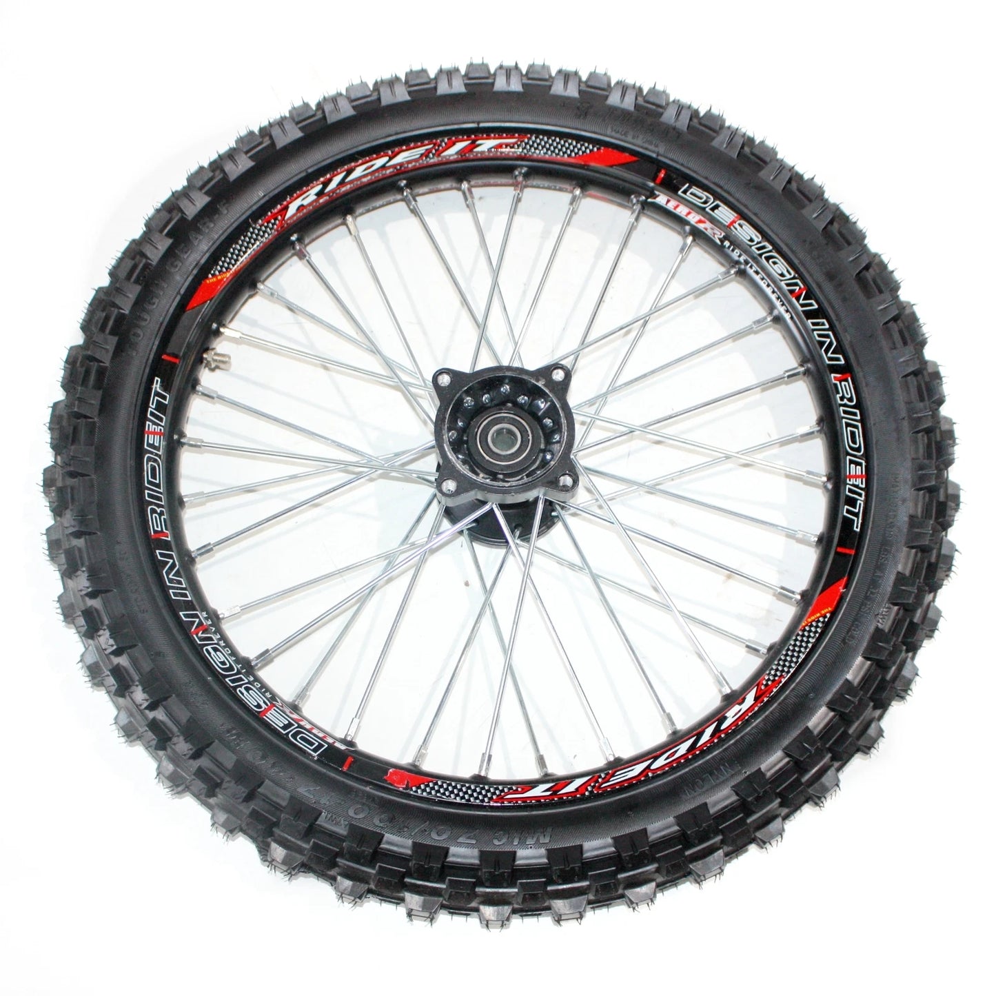 12mm Axle Front Wheel Rim Tire for PIT PRO Dirt Bike (70-100, 17)