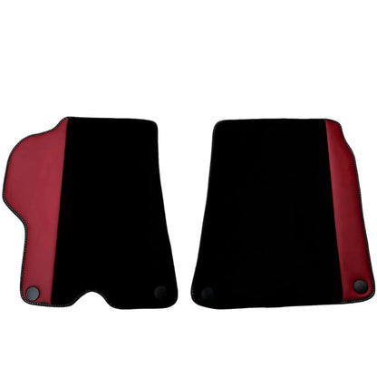 AutoWin Floor Mats for Ferrari California 2008-2014 Bordeaux Nappa Leather