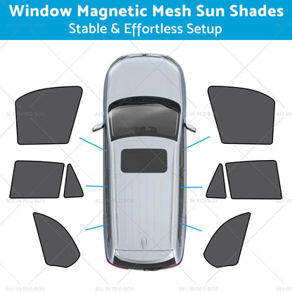 Magnetic Mesh Sun Blind Shades for BMW X5 E70 (2006-2013)