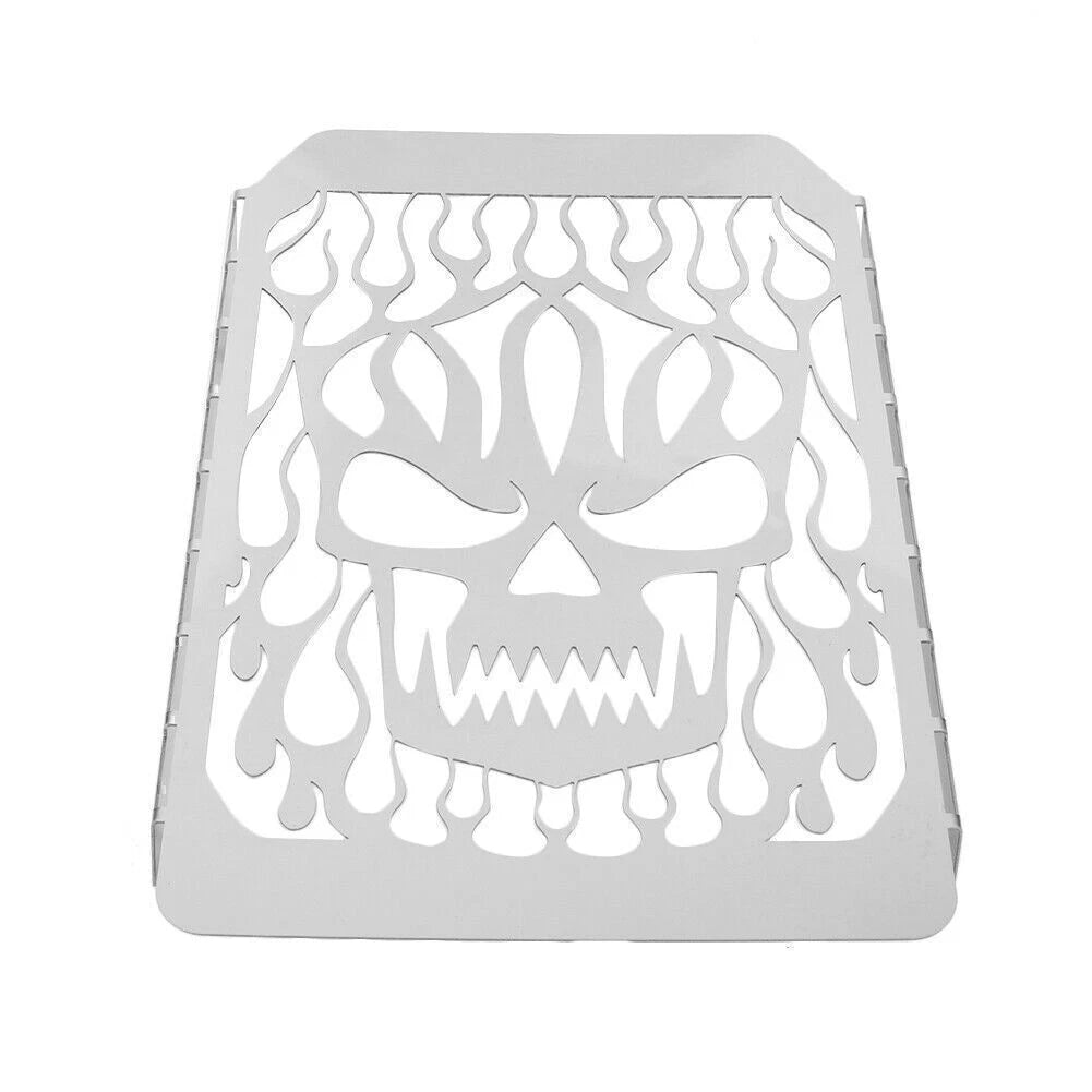 Skull Radiator Grille Guard Cover for Kawasaki Vulcan VN 1500 (1996-2008)