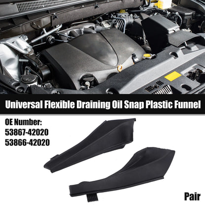 Windshield Wiper Cowl Cover 1 Pair for Toyota RAV4 (2013–2018)